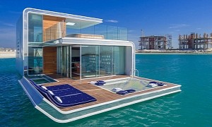 Floating Seahorse Villa Is the First of Its Kind, Has Underwater Bedroom and Coral Garden