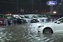 Flood Destroying over 100 Cars at Missouri Ford Dealership Is Hard to Watch