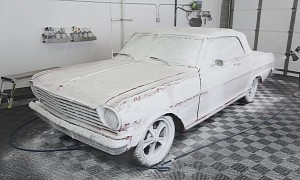 Flooded 1963 Chevrolet Nova Gets Deep Cleaning, Goes From Ruined to Superb