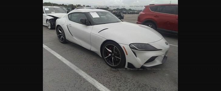 Flooded 2020 Toyota Supra "Launch Edition"