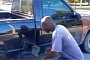 Florida Man Cuts a Hole in His Truck to Rescue Kitten