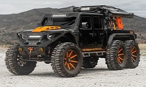 Florida Tuner Turns the Jeep Gladiator Into a 6x6 Beast, Is It the Craziest You've Seen?