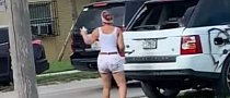 Florida Woman Destroys Range Rover With Hammer, Spray Can