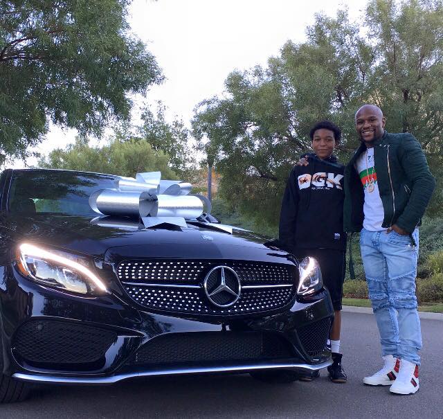 Floyd Mayweather Buys Mercedes-Benz C-Class for His First Born’s 16th ...