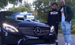 Floyd Mayweather Buys Mercedes-Benz C-Class for His First Born’s 16th Anniversary