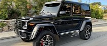 Floyd Mayweather's New-Old Mercedes G 550 4x4 Squared Is a Real-Life Tonka Truck