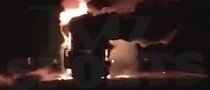 Floyd Mayweather’s Luxury Rides Burn to the Ground while Being Transported to Miami