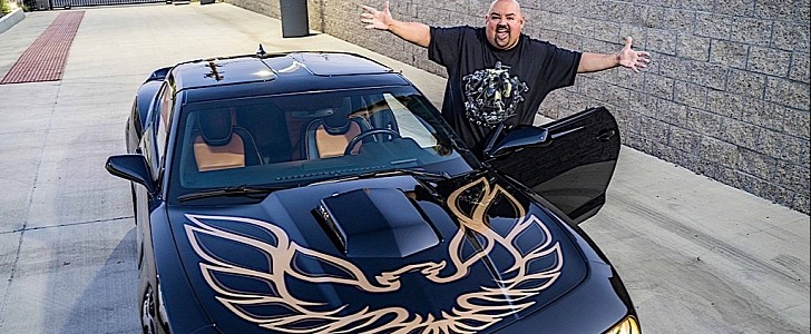 Gabriel “Fluffy” Iglesias and his 2015 Chevrolet Camaro Trans Am Bandit Edition