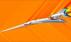 Fluid Dynamics Sim Show How NASA’s Supersonic Plane Will Cut Through the Air