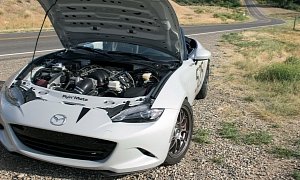 Flyin’ Miata ND V8 Engine Swap Priced From $49,995, 525 HP V8 Is $1,780 More