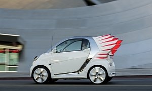 For €25,000, This smart fortwo by Jeremy Scott Has Wings