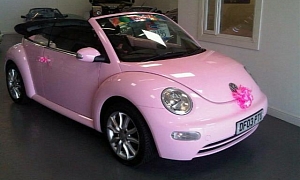 For £6,995, You Can Play Barbie in a Pink Beetle
