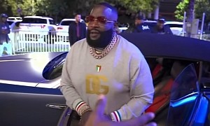 Rick Ross Chose His Rolls-Royce Dawn For a Night Out This Past Weekend