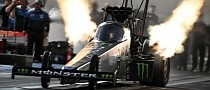 Force Monster Energy Dragster Goes From a Standstill to 338.94 in 1,000 Feet To Set Record