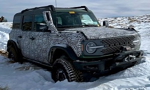 Ford Bronco Everglades Trades Florida for Frozen Wilderness, Goes Playing in the Snow