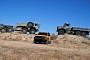 Ford Bronco First Edition Meets Army Trucks, Lots of All-Wheel-Drive Fun Ensues