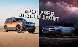 Ford Bronco Sport Free Wheeling Debuts for 2024, Big Bend Gains Black Appearance Package