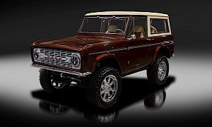 Ford Bronco in Harley-Davidson Root Beer Brown Sells for (Almost) Record $220K