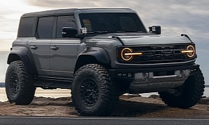 Ford Bronco Raptor Gains Traction on 17s, Looks Like a Military-Grade Truck