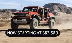 Ford Bronco Raptor Gets Another Huge Price Increase, Now Costs Over $80,000