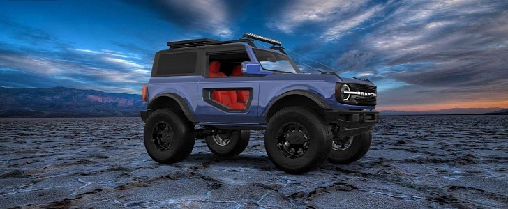 Ford Bronco Raptor rendering by HIYLITE DESIGN on Behance