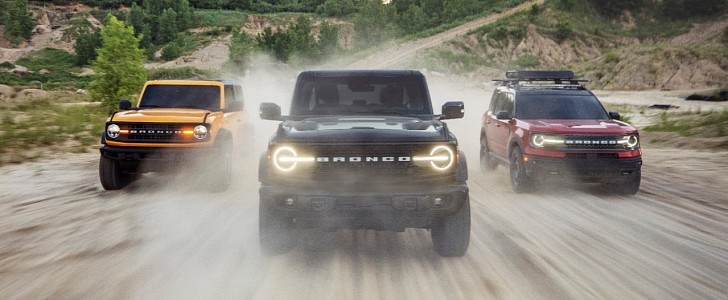 2021 Ford Bronco and Bronco Sport