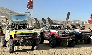 Ford Bronco Sweeps the Podium at King of the Hammers in the Ultra4 Stock Racing Class