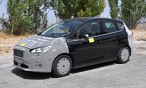 Ford C-Max Facelift Spied