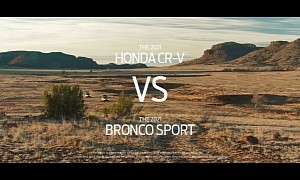Ford Badly Compares the 2021 Bronco Sport Against the 2021 Honda CR-V