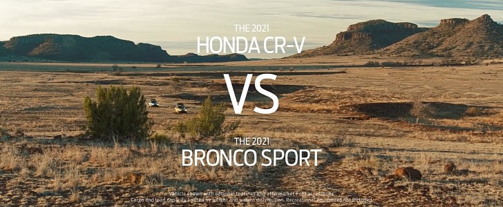 Compare the 2021 Honda CR-V With the 2021 Ford Bronco™ Sport | Head to Head | Ford