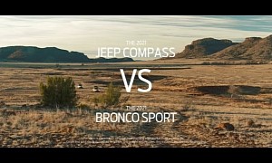 Ford Compares the 2021 Jeep Compass With the All-New Bronco Sport