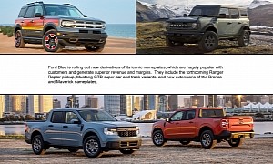 Ford Confirms New Versions of the Bronco and Maverick