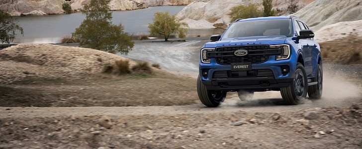 2023 Ford Everest forbidden fruit in Europe and America