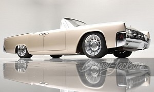 Ford Coyote V8-Swapped 1962 Lincoln Continental "Gold Dust" Is Tastefully Custom