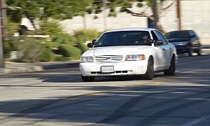 Ford Crown Victoria Is an Undercover “Ghost” With Vortech V8 and a Stick Shift