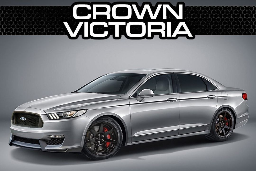 Ford Crown Victoria Makes Sporty Digital Comeback With Mustang and
