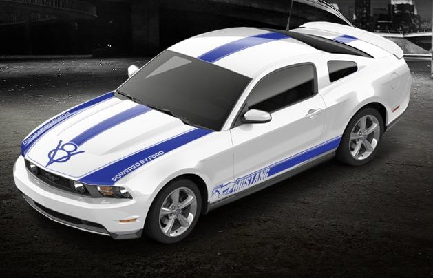 One way to personalize the Mustang
