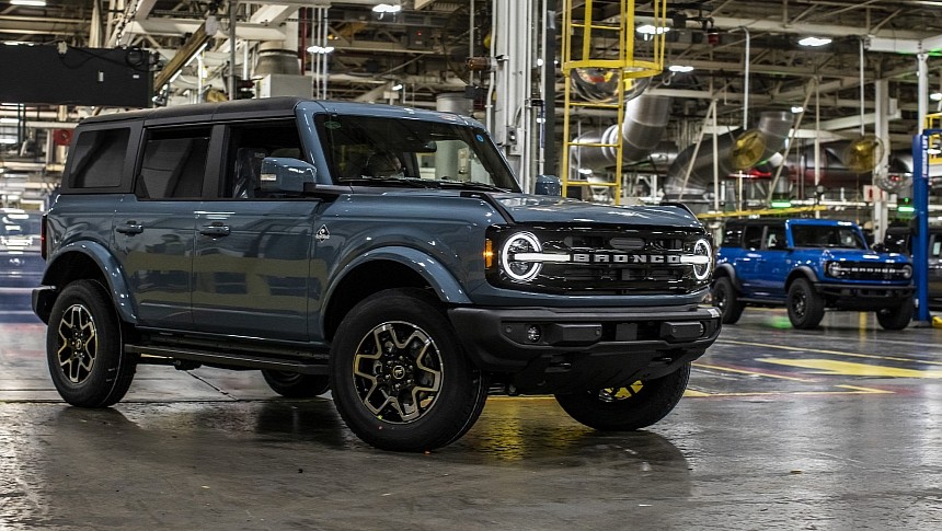 Ford ramps up production of the Bronco