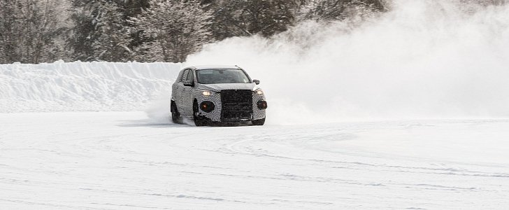 Ford Drifts New Mach E Crossover In Sub-Zero Weather