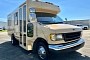 This Ford E-350-Based Motorhome Features Custom-Made Rustic Interior