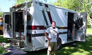 Ford E-450 Ambulance Becomes a Mobile Home, Teaches Us About the Needs of the Nomad Life