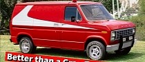 Ford Econoline "Starsky & Hutch" Is a Digital Muscle Van Out for GMC Vandura Blood