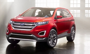 Ford Edge Concept Makes European Debut in Barcelona