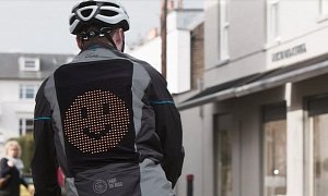Ford Emoji Jacket Will Help Cyclists Communicate Their Frustration With Drivers