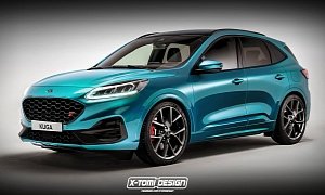 Ford Escape / Kuga ST Rendering Looks Like a Fat Hot Hatch