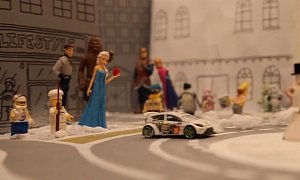 Snowkhana is Ford’s Gymkhana: Drifting with LEGO and Toy Story Characters