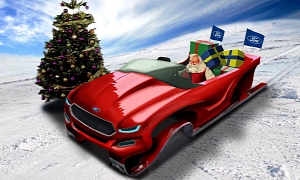 Ford Evos Santa Sleigh Concept