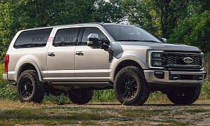 Ford Excursion Digitally Revived for New Model Year as Brand's Ultimate Go-Anywhere SUV