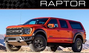 Ford Excursion Raptor Is the Digital Super Duty Performance SUV to Languish For