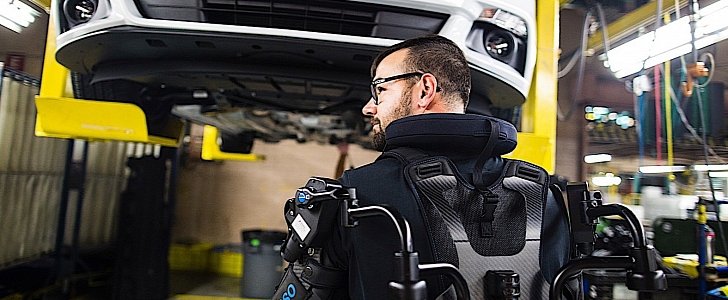 Ford expands use of exoskeleton to 15 factories